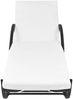 vidaXL Sonnenliegen 2 Stk. mit Tisch Poly Rattan Schwarz 274869 Bild 5