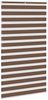 vidaXL Doppelrollo Braun 130x200 cm Stoffbreite 125,9 cm Polyester 4014371 Bild 4