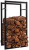 BBWL Kaminholzregal aus Metall mit 200 kg Tragkraft, BxTxH:50x28.5x94.5 cm, stabiles Brennholzregal mit Bodenschutz für Kamin & Wohnbereich Bild 2