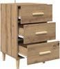vidaXL Nachttisch Artisan-Eiche 40 x 40 x 66 cm Holzwerkstoff 880614 Bild 5