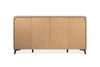Finori Bertrix 51A Sideboard, Dekor Sandstein / weiß | Sideboard für Wohnzimmer | Maß: B x H x T ca. 177 x 92 x 40 cm | Sideboard mit 4 Türen und 1 Schubkasten Bild 2