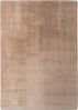 KADIMA DESIGN Teppich ISAR Wohnzimmer Waschbar Schlafzimmer Wohnzimmerteppich Esszimmer Uni, Läufer, Höhe: 13 mm, Beige, 60x100 cm, Strapazierfähig Esszimmerteppich Waschbar Bild 2