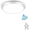 ZMH LED Deckenleuchte mit Bewegungsmelder Innen Deckenlampe I 15W Flurlampe 4000K, Neutralweiß, Spritzwassergeschützt Bewegunsmelder Bild 4
