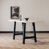 Bronx71 Bartisch Disa beige Melamin 220 x 90 x 106 cm Bild 5