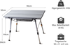 Alu Falttisch Outdoortisch mit Tragetasche Bild 3