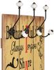 vidaXL Wandgarderobe mit 6 Haken 120 x 40 cm "FAMILY" 245856 Bild 3