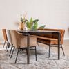 Bronx71 Esszimmerstuhl Nubo Chenille Sand Bild 2