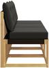 vidaXL 3 Stück Outdoor Mittelsofa 901615 Bild 5