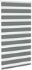 vidaXL Doppelrollo Dunkelgrau 85x100 cm Stoffbreite 80,9 cm Polyester 4014102 Bild 3