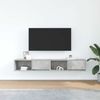 vidaXL TV-Schränke 2 Stk. Betongrau 80x31x25,5 cm Holzwerkstoff 861461 Bild 3