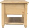 vidaXL Couchtisch mit Schubladen Corona 100x48x45 cm Massivholz Kiefer 4002773 Bild 5