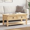 vidaXL Couchtisch mit Schubladen Corona 100x48x45 cm Massivholz Kiefer 4002773 Bild 3