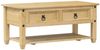 vidaXL Couchtisch mit Schubladen Corona 100x48x45 cm Massivholz Kiefer 4002773 Bild 2