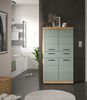 INOSIGN Midischrank Siena, Breite 74cm, 4 Türen, 1 Schubkasten, 4 Fächer, MDF-Front in verschiedenen Farben erhältlich, Badmöbel, Badschrank, Schrank, Bad Bild 2