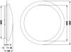 LED Deckenleuchte FRODENO Fernbedienung dimmbar Sternenhimmel Farbwechsel Ø48cm Bild 5