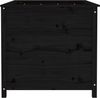 vidaXL Hochbeet Schwarz 119,5x82,5x78 cm Massivholz Kiefer 825314 Bild 4
