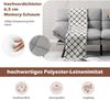 Klappbares Schlafsofa mit Schlaffunktion Schlafcouch mit Verstellbarer Rückenlehne Grau Bild 4
