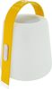 SCHWAIGER 661750 Tragbare Tischleuchte Bluetooth Lautsprecher Akku RGB LED Nachttischlampe Außenlicht Outdoor Gartenlampe Musiklautsprecher Henkel 5W spritzwassergeschützt Bild 4