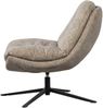 Drehsessel Arve aus Webstoff, modern und drehbar, Natur, bequeme Polsterung für Dein Zuhause Bild 4