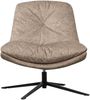 Drehsessel Arve aus Webstoff, modern und drehbar, Natur, bequeme Polsterung für Dein Zuhause Bild 3