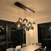 s.luce Modular Balken Baldachin mehrflammig Rechteckig Schwarz 120cm Bild 2