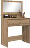 vidaXL Schlafzimmer-Frisiertische Artisan-Eiche 80 x 39,6 x 135 cm 888986 Bild 3