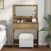 vidaXL Schlafzimmer-Frisiertische Artisan-Eiche 80 x 39,6 x 135 cm 888986 Bild 4