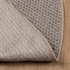 vidaXL Bereichsteppiche Rund LUGO Taupe Ø 120 CM Polyester 42022697 Bild 4