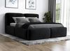 Polsterbett OLKE 180x200 ohne Matratze mit Bettkasten und Lattenrost. Farbe: Schwarz 20 Bild 2
