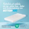 Betten-ABC Junior-Duo – Das Original – Kinder- matratze mit Rundum-Trittkante, Größe: 80x160 Bild 2
