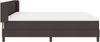 vidaXL Boxspringbett mit Kopfteil Dunkelbraun 200 x 180 cm Stoff 3341121 Bild 3