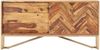 vidaXL Sideboard 118x30x60 cm Massivholz Akazie 247997 Bild 2