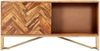 vidaXL Sideboard 118x30x60 cm Massivholz Akazie 247997 Bild 4