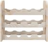 vidaXL Weinregal 43x25x37 cm Massivholz Kiefer 4007555 Bild 5