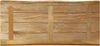 vidaXL Tischplatte mit Baumkante 90x40x2,5 cm Raues Mango Massivholz 370659 Bild 5