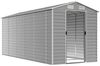 vidaXL Gartenhaus Hellgrau 191 x 470 x 198 cm Verzinkter Stahl 3188246 Bild 3
