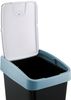 keeeper Premium Abfallbehälter mit Flip-Deckel, Soft Touch, 45 l, Magne, Nordic Blue Bild 3