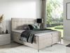 Boxspringbett 'Sokore', beige, 180x200 cm Bild 2
