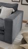 Sessel Pesaro in grau Cord Set inkl. Hocker Bild 3