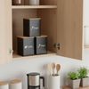 Relaxdays Vorratsdosen 3er Set Kaffee Tee Zucker Bild 5