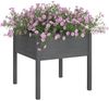 vidaXL Pflanzkübel 2 Stk. Grau 70x70x70 cm Massivholz Kiefer 810814 Bild 3