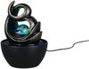 Kleiner LED Zimmerbrunnen LUMA mit Leuchtkugel & RGB Farbwechsel, Höhe 19cm Bild 2