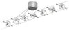 Paulmann No. 94152 Seilsystem Mac II Chrom matt mit 7 Spots ohne Leuchtmittel, max. 10W GU5,3 Bild 4