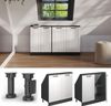 Küchenschrank für Dachschrägen R-Line Weiß Landhaus 80 cm mit 2 Türen Vicco Bild 5