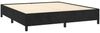 vidaXL Bettgestell ohne Matratze Schwarz 180x200 cm Samt 347338 Bild 4