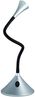 'Viper' flexible 2in1 LED Tischlampe & Wandlampe, schwarz/silber Bild 3