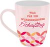 Tasse Tee- Kaffeetasse Kaffeebecher 35cl Geschenk Sheepworld SCHEISSTAG 074200 Bild 2