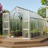 Vitavia Gewächshaus Olymp 9900 257x386 cm HKP 4mm eloxiert + Fundamentsrahmen Bild 2