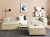 3-Sitzer Ecksofa 'APRIC', Beige, Leinen, mit Ottomane, Rechts Bild 3