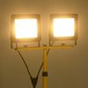 vidaXL LED-Fluter mit Stativ 2x100 W Warmweiß 149657 Bild 2
